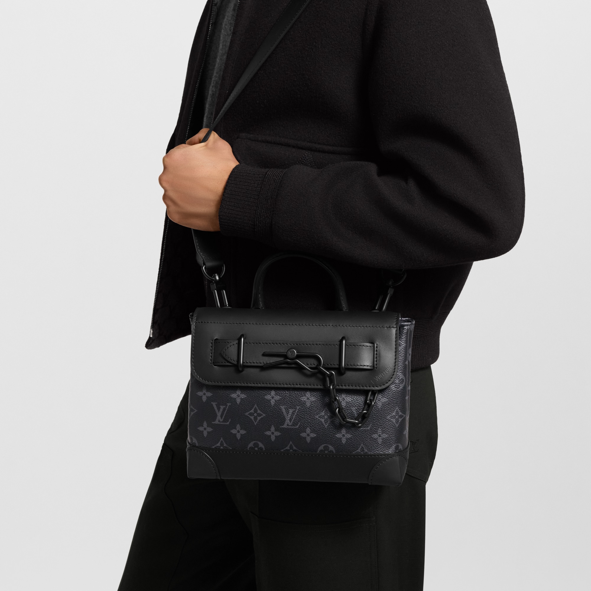 Steamer PM Monogram Eclipse Canvas Herren Taschen Alle Kollektionen | LOUIS VUITTON (Zoom)