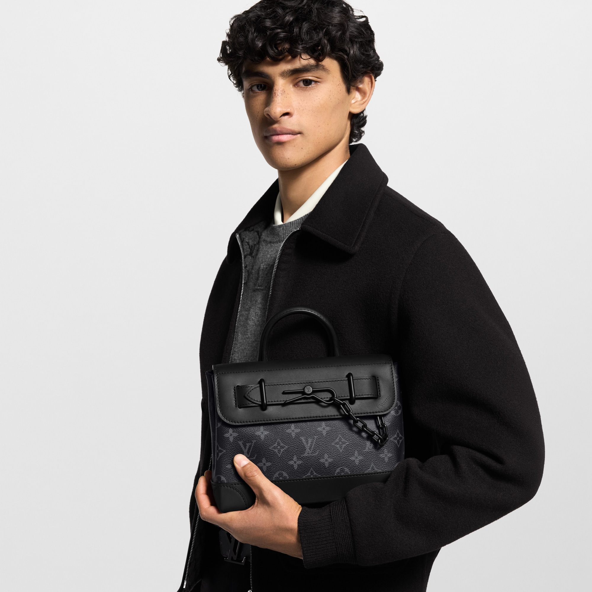 Steamer PM Monogram Eclipse Canvas Herren Taschen Alle Kollektionen | LOUIS VUITTON (Zoom)
