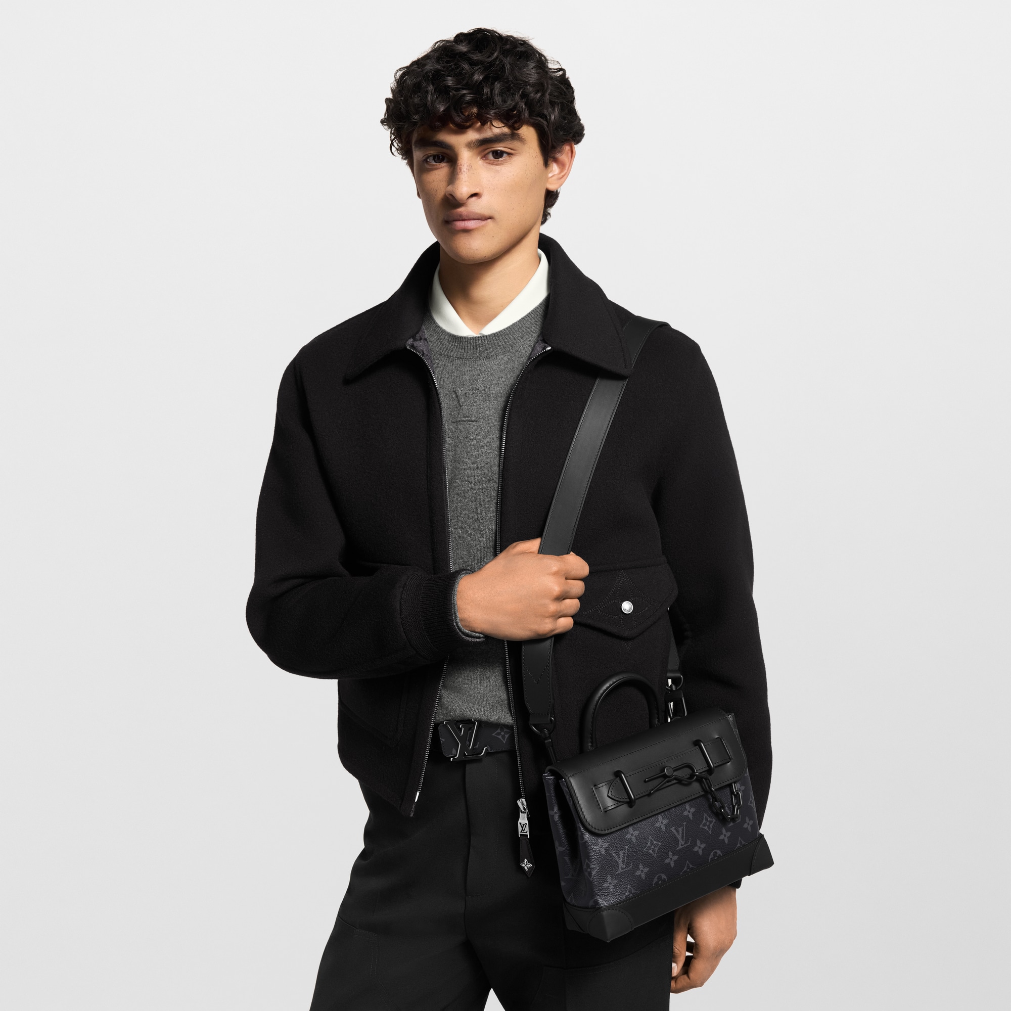 Steamer PM Monogram Eclipse Canvas Herren Taschen Alle Kollektionen | LOUIS VUITTON (Zoom)