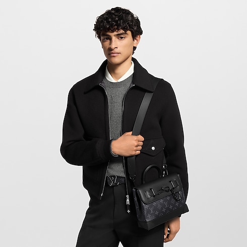 Steamer PM Monogram Eclipse Herren Taschen Alle Kollektionen | LOUIS VUITTON (Zoom)