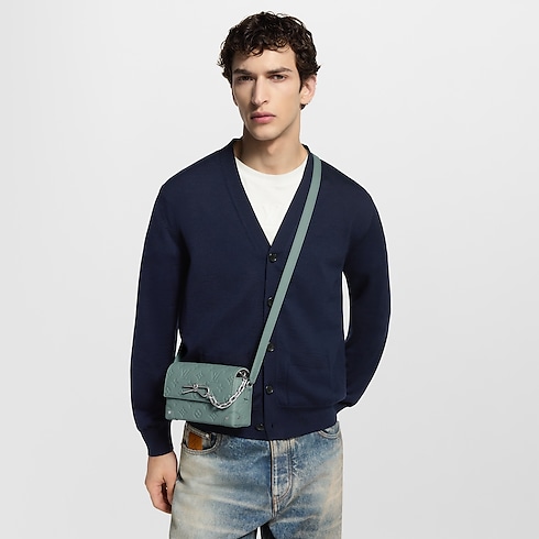 Steamer Wearable Geldbörse Monogram Canvas & Taurillon Leder Taschen und Kleinlederwaren Herren Taschen Neuheiten | LOUIS VUITTON (Zoom)