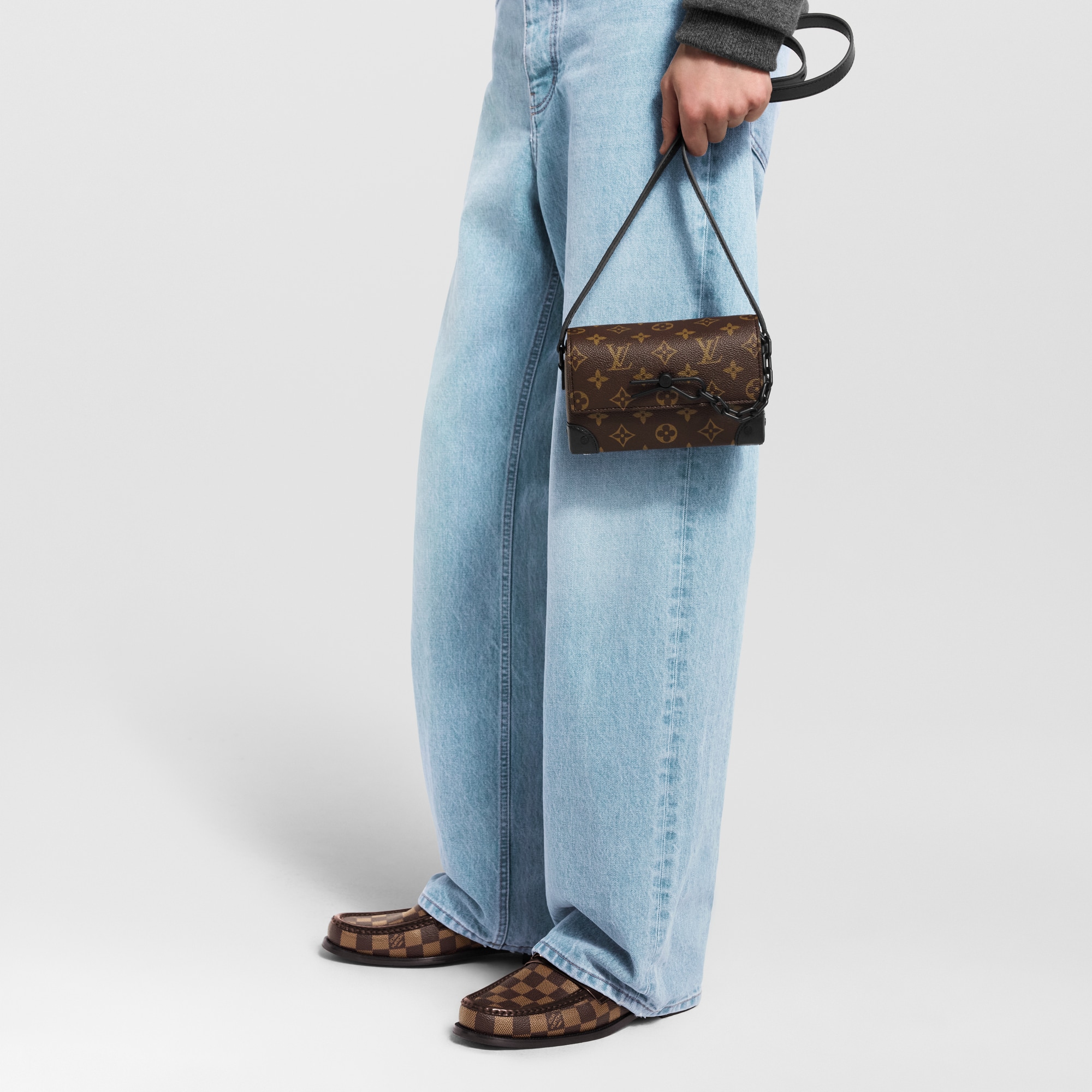 Steamer Wearable Geldbörse Monogram Macassar Canvas Herren Geldbörsen und Kleinlederwaren Mini Bags | LOUIS VUITTON (Zoom)
