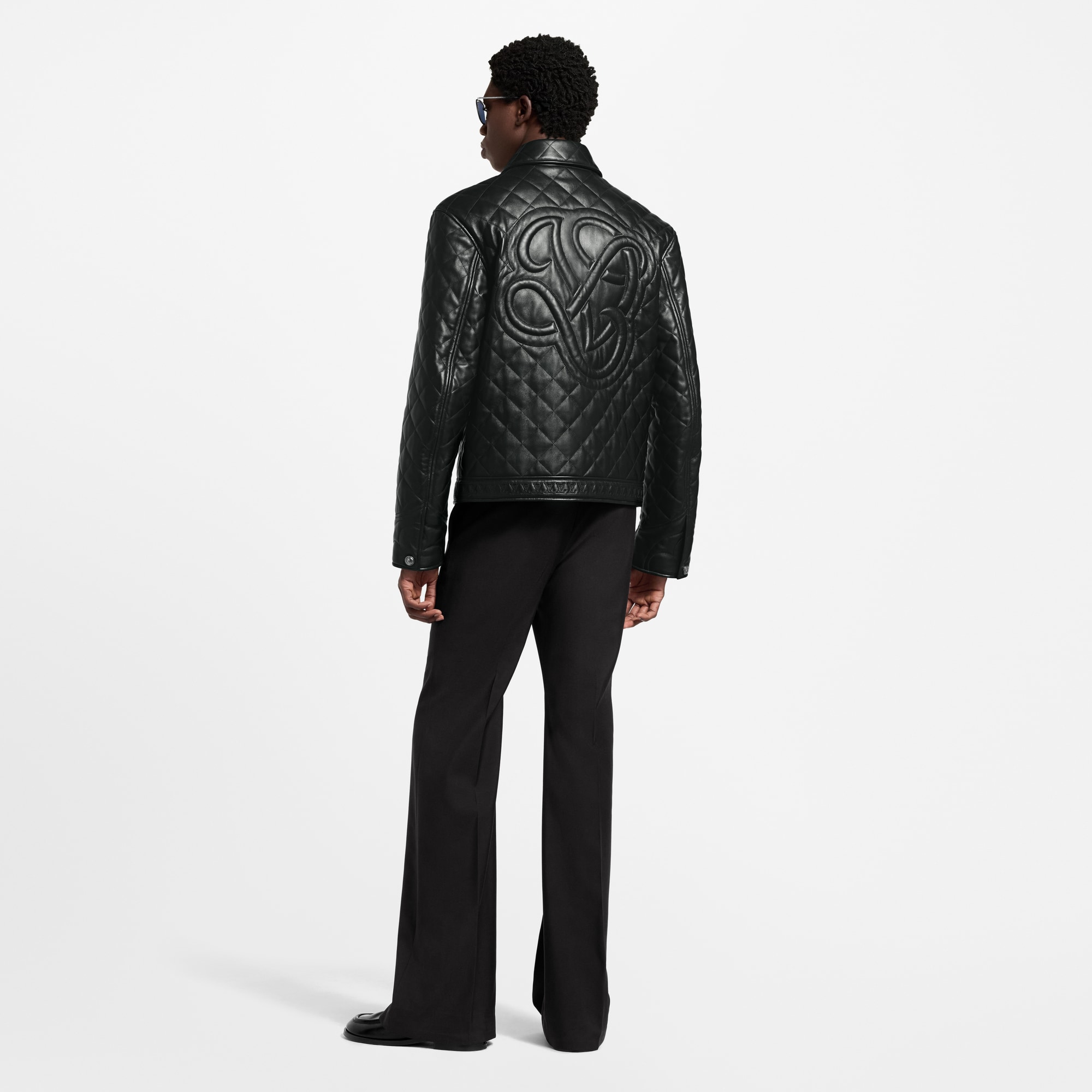 Steppblouson aus Leder  Herren Ready to Wear Jacken und Mäntel | LOUIS VUITTON (Zoom)