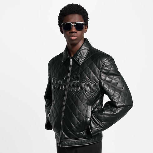 Steppblouson aus Leder Herren Ready to Wear Jacken und Mäntel | LOUIS VUITTON (Zoom)