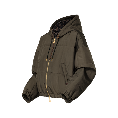 Steppjacke mit Reißverschluss Damen Ready to Wear Mäntel und Jacken | LOUIS VUITTON (Zoom)
