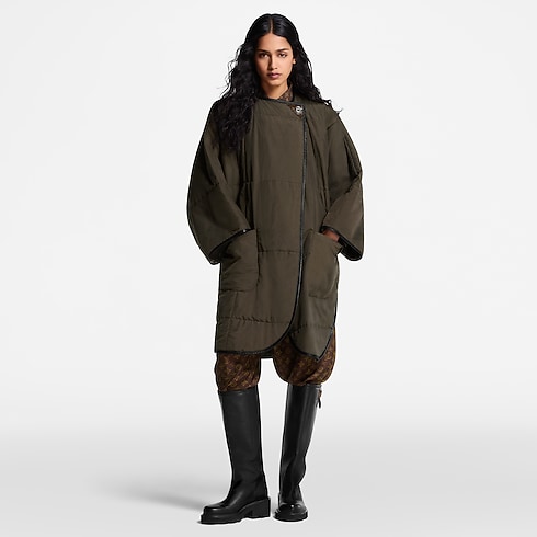 Steppmantel mit Stopper-Detail Damen Ready to Wear Mäntel und Jacken | LOUIS VUITTON (Zoom)