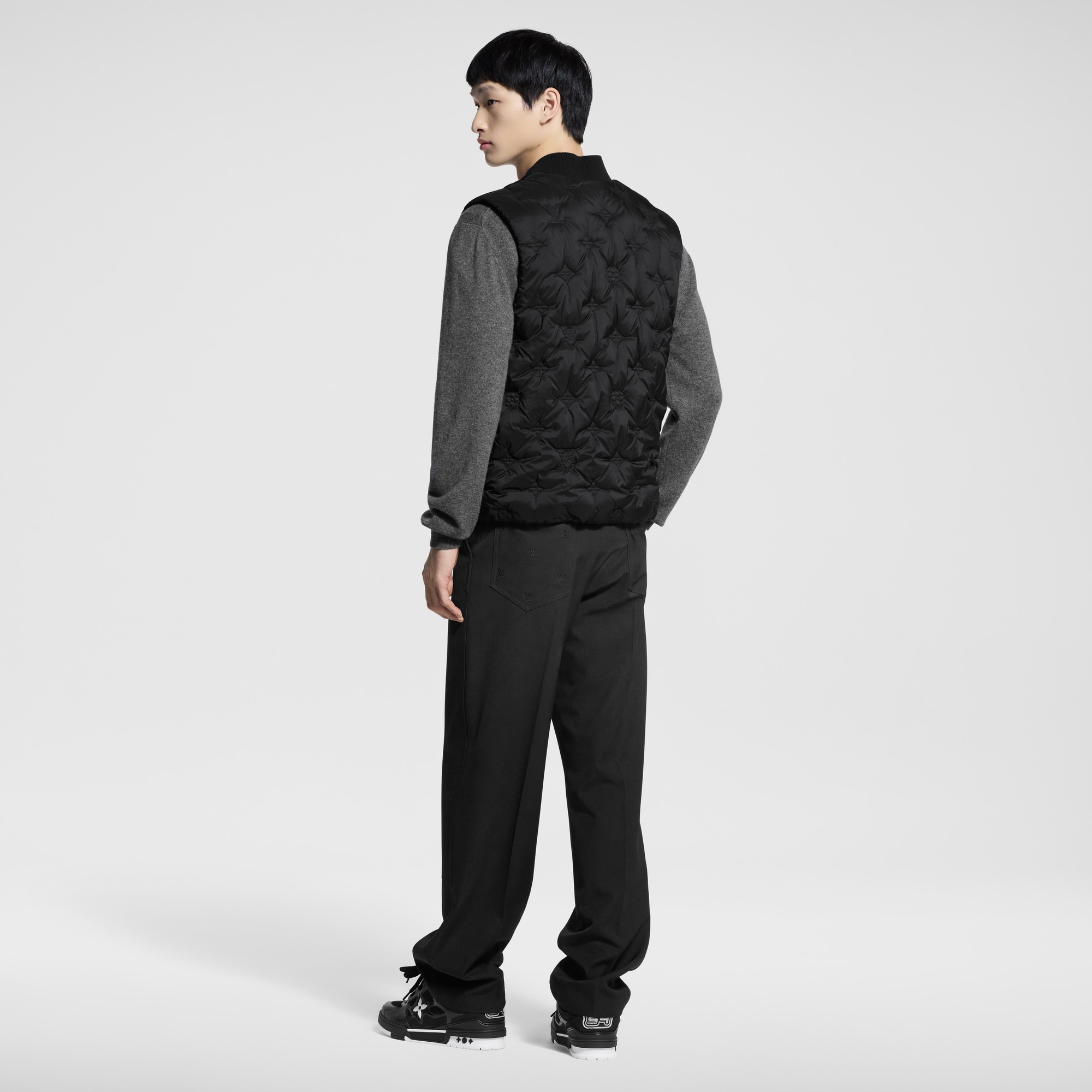 Steppweste aus Nylon mit Monogram-Motiv  Herren Ready to Wear Jacken und Mäntel | LOUIS VUITTON (Zoom)