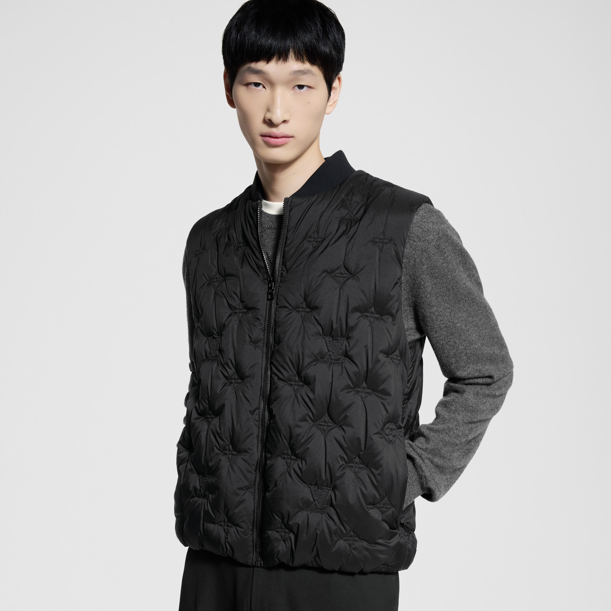 Steppweste aus Nylon mit Monogram-Motiv  Herren Ready to Wear Jacken und Mäntel | LOUIS VUITTON (Zoom)