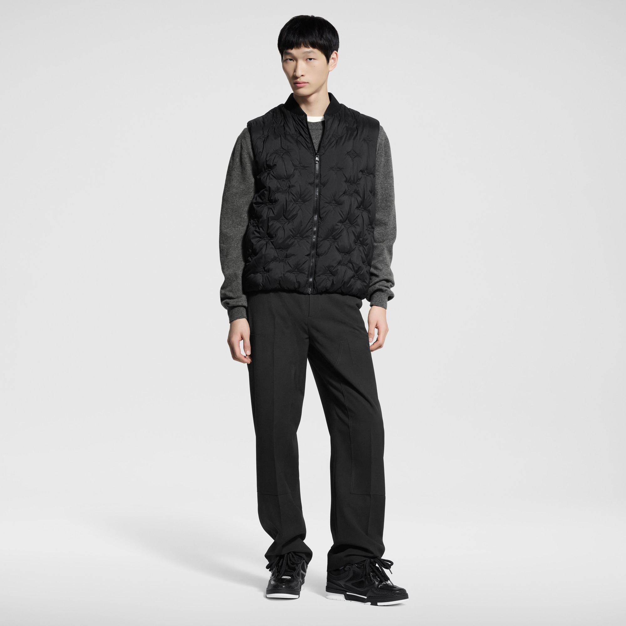 Steppweste aus Nylon mit Monogram-Motiv  Herren Ready to Wear Jacken und Mäntel | LOUIS VUITTON (Zoom)