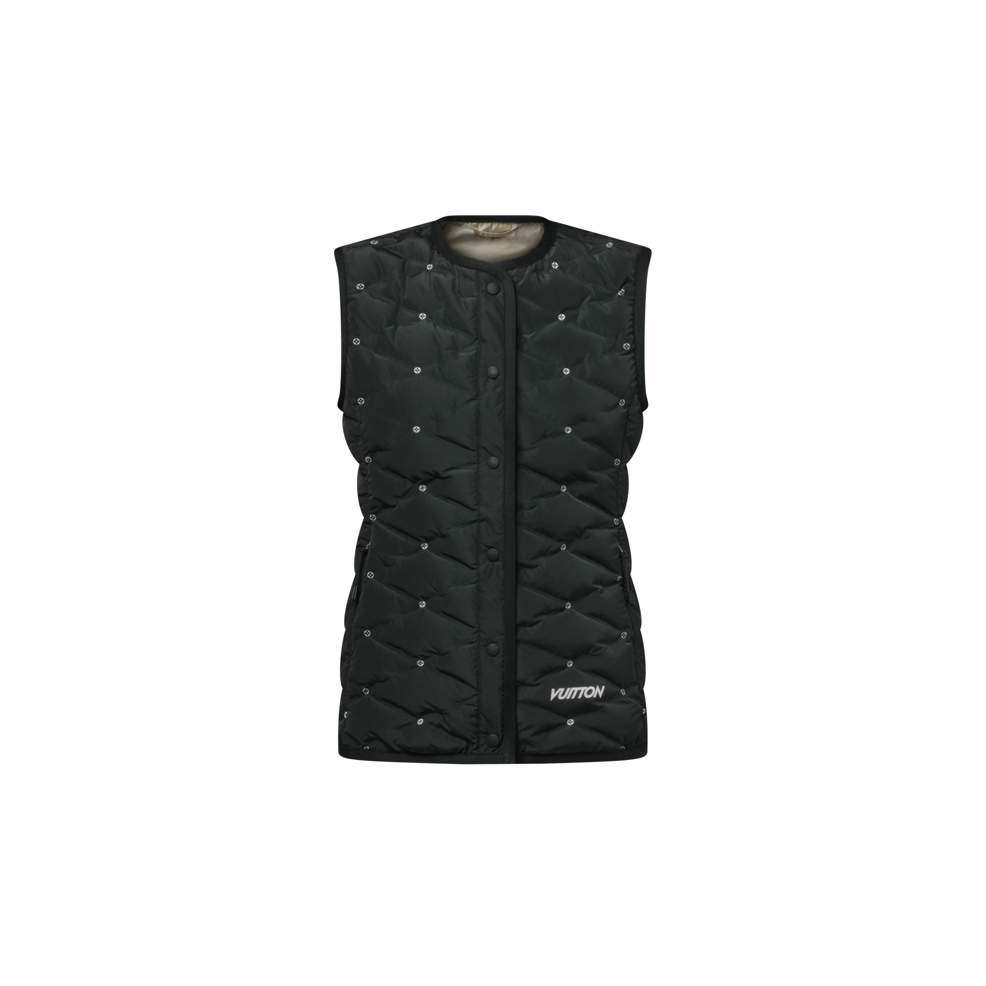 Steppweste mit Monogram-Blüten  Damen Ready to Wear Mäntel und Jacken | LOUIS VUITTON (Zoom)