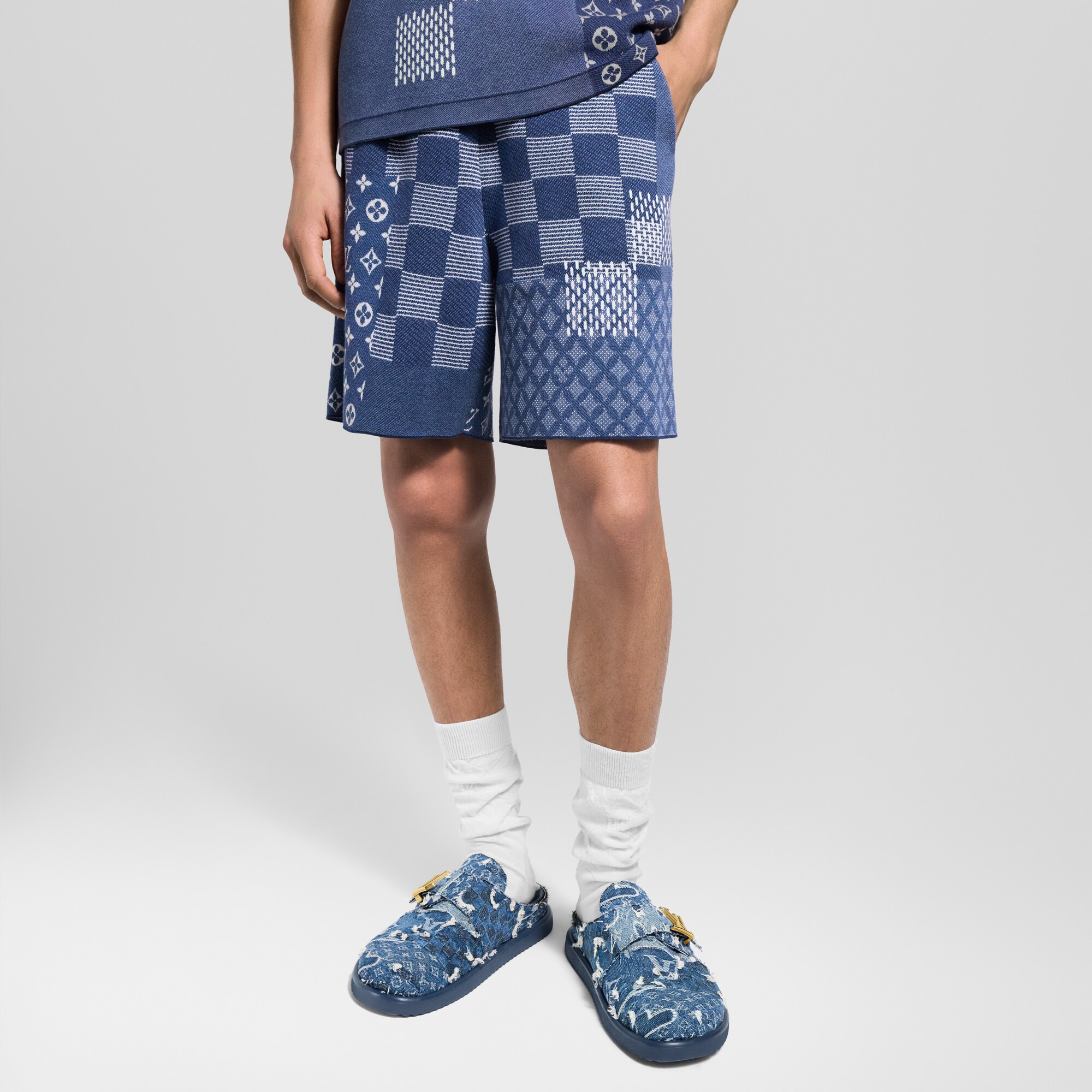 Strick-Shorts  Herren Ready to Wear Vollständige Ready to Wear | LOUIS VUITTON (Zoom)