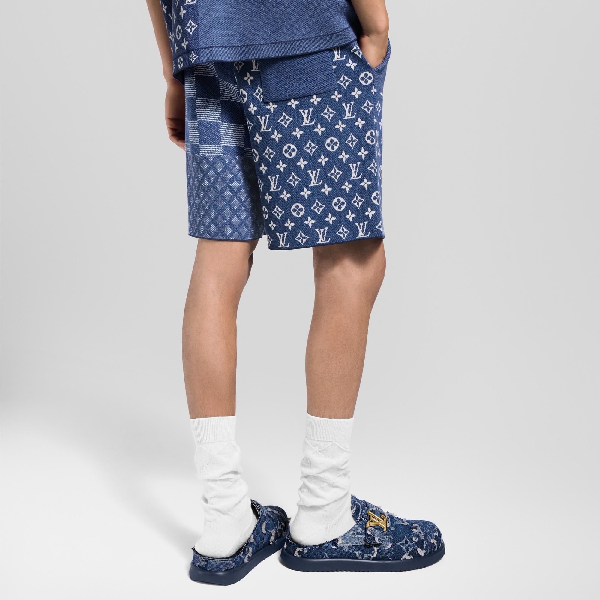 Strick-Shorts  Herren Ready to Wear Vollständige Ready to Wear | LOUIS VUITTON (Zoom)