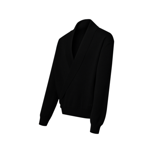Strickjacke mit Schalkragen Herren Ready to Wear Vollständige Ready to Wear | LOUIS VUITTON (Zoom)