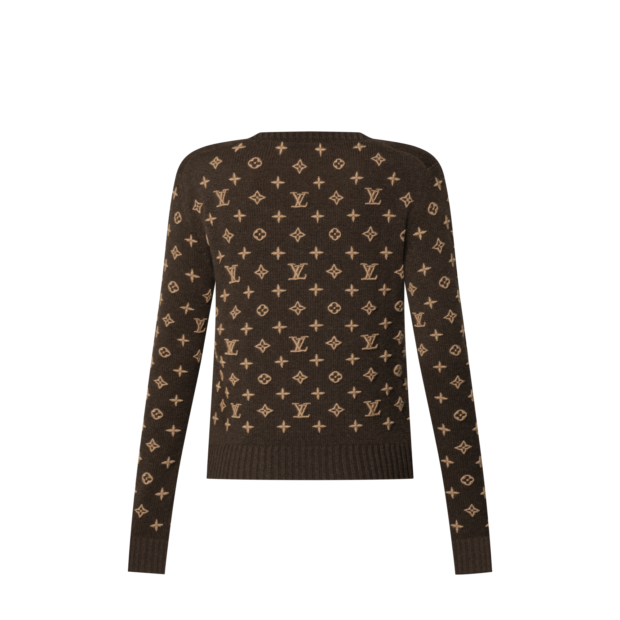 Strickpullover mit 3D-Monogram-Motiv  Damen Ready to Wear Strick | LOUIS VUITTON (Zoom)