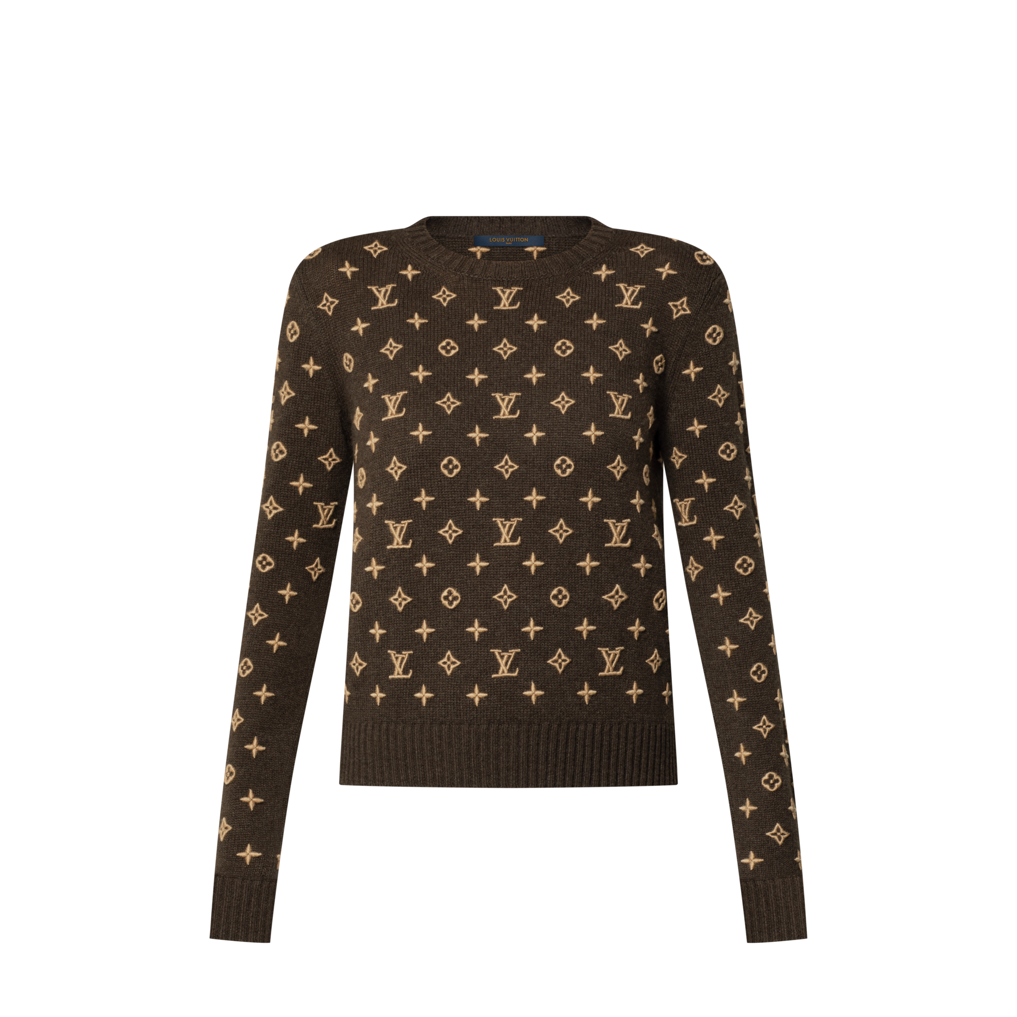 Strickpullover mit 3D-Monogram-Motiv  Damen Ready to Wear Strick | LOUIS VUITTON (Zoom)