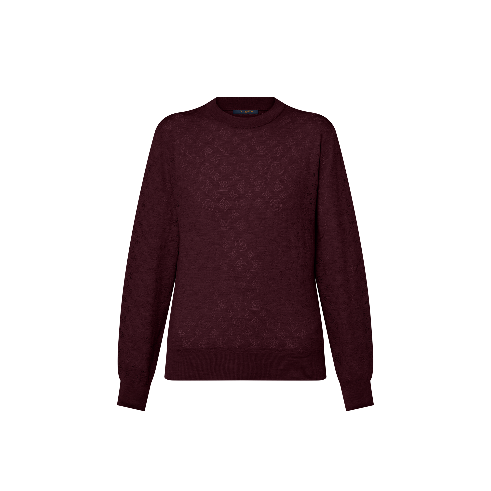 Strickpullover mit Mahina-Motiv  Damen Ready to Wear Strick | LOUIS VUITTON (Zoom)