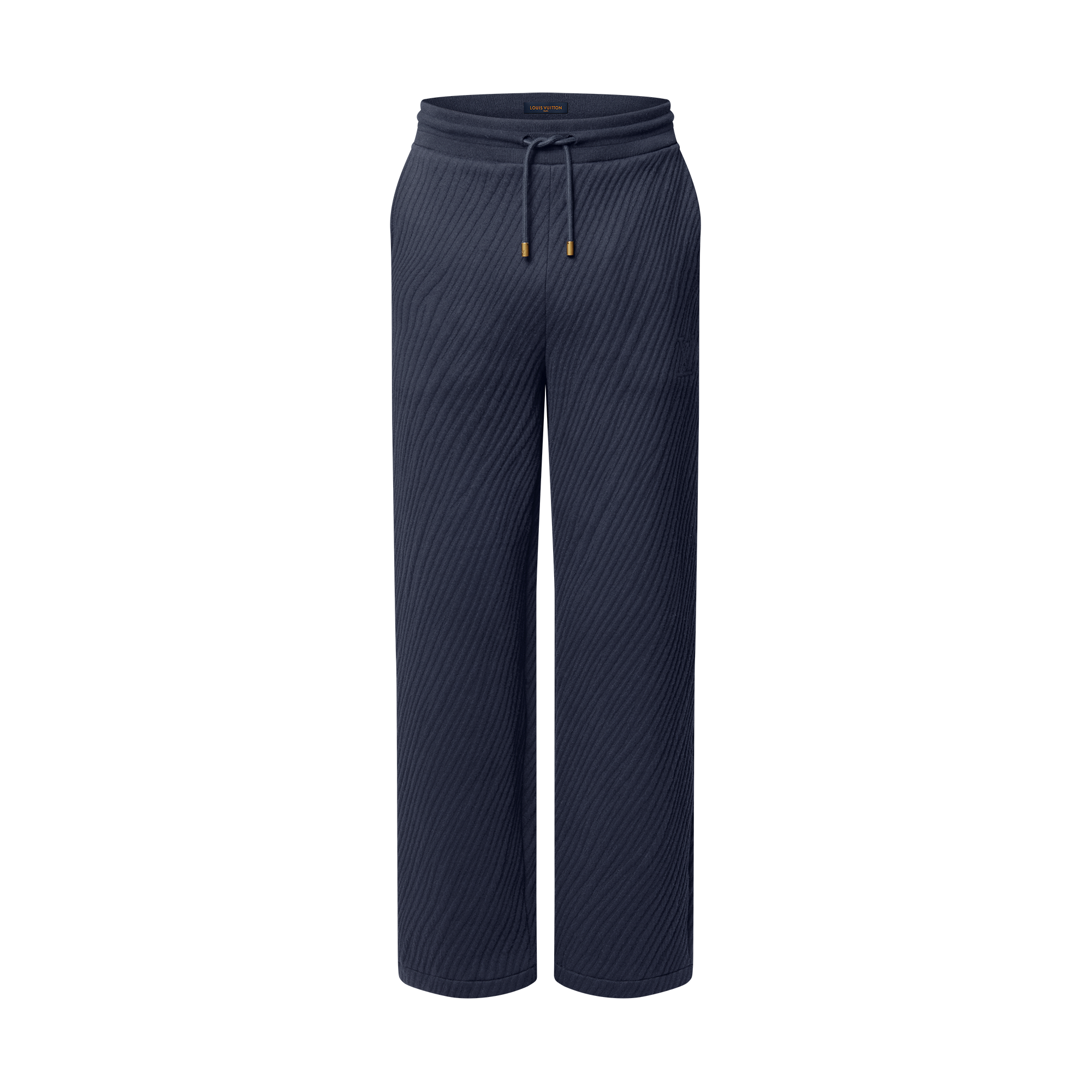 Strukturierte Hose aus Jersey mit Jacquardgewebe  Herren Ready to Wear Vollständige Ready to Wear | LOUIS VUITTON (Zoom)