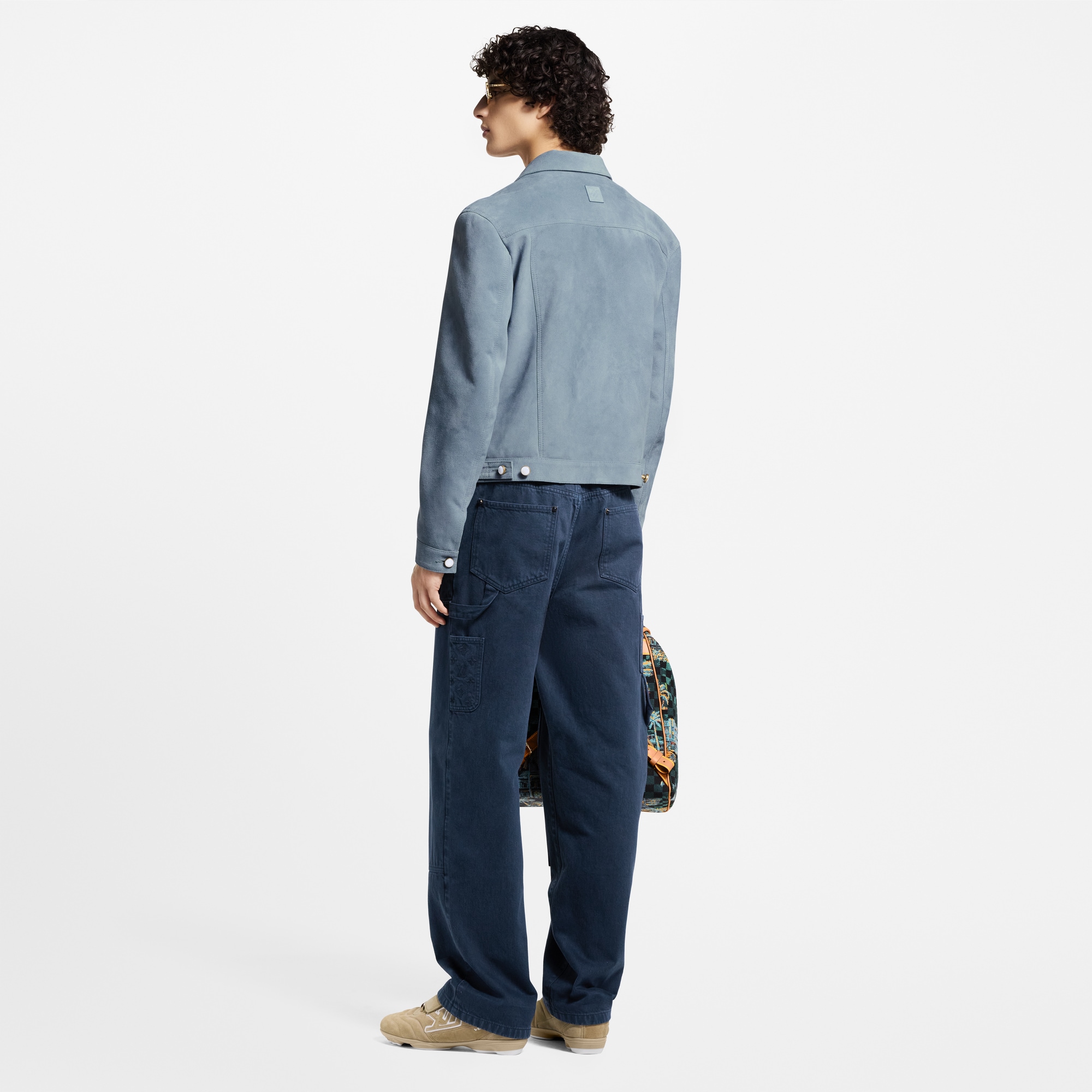 Stückgefärbte Hose im Carpenter-Stil aus Denim  Herren Ready to Wear Denim | LOUIS VUITTON (Zoom)