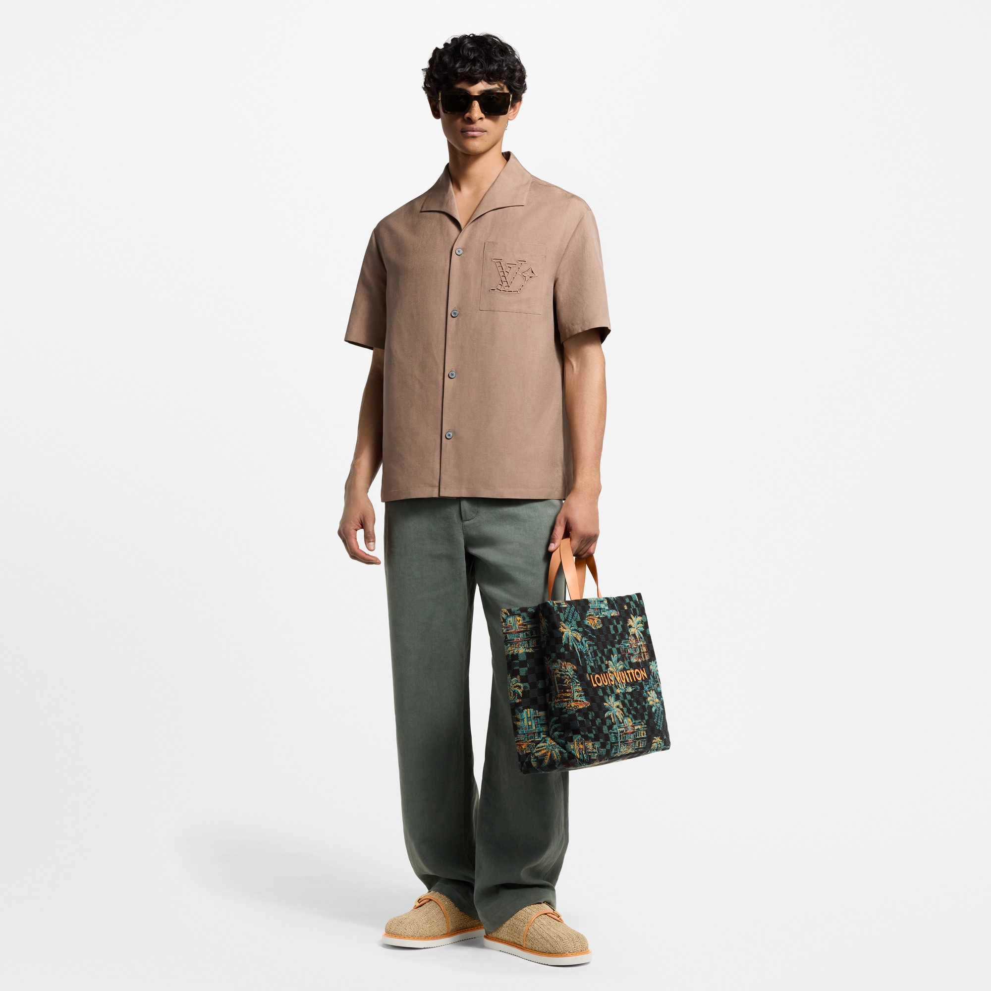 Summer Hemd mit Stickereien  Herren Ready to Wear Hemden | LOUIS VUITTON (Zoom)