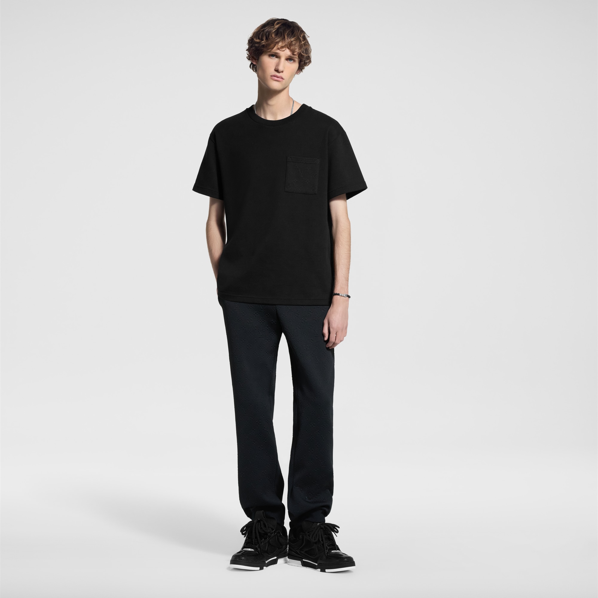 T-Shirt aus Baumwoll-Piqué  Herren Ready to Wear T-Shirts und Poloshirts | LOUIS VUITTON (Zoom)