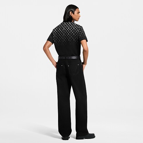 T-Shirt aus Baumwolle mit Farbverlauf Herren Ready to Wear T-Shirts und Poloshirts | LOUIS VUITTON (Zoom)