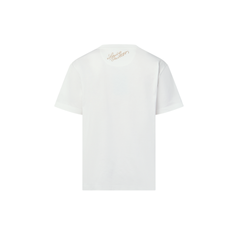 T-Shirt aus Baumwolle mit Verzierungen Herren Ready to Wear T-Shirts und Poloshirts | LOUIS VUITTON (Zoom)