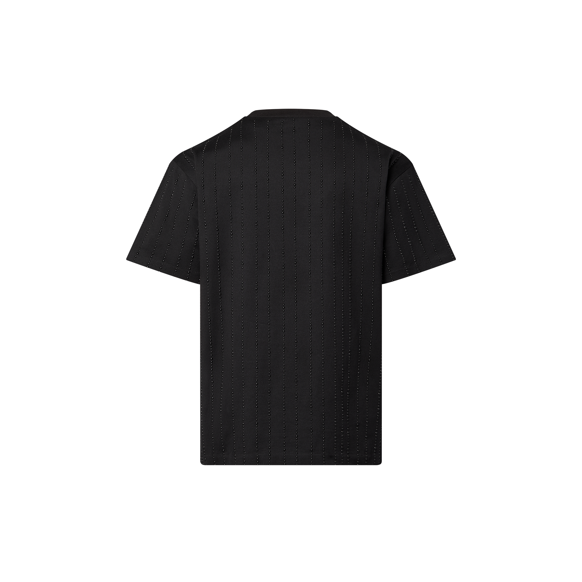 T-Shirt aus Baumwolle mit Verzierungen und Kristall-Strass  Herren Ready to Wear T-Shirts und Poloshirts | LOUIS VUITTON (Zoom)