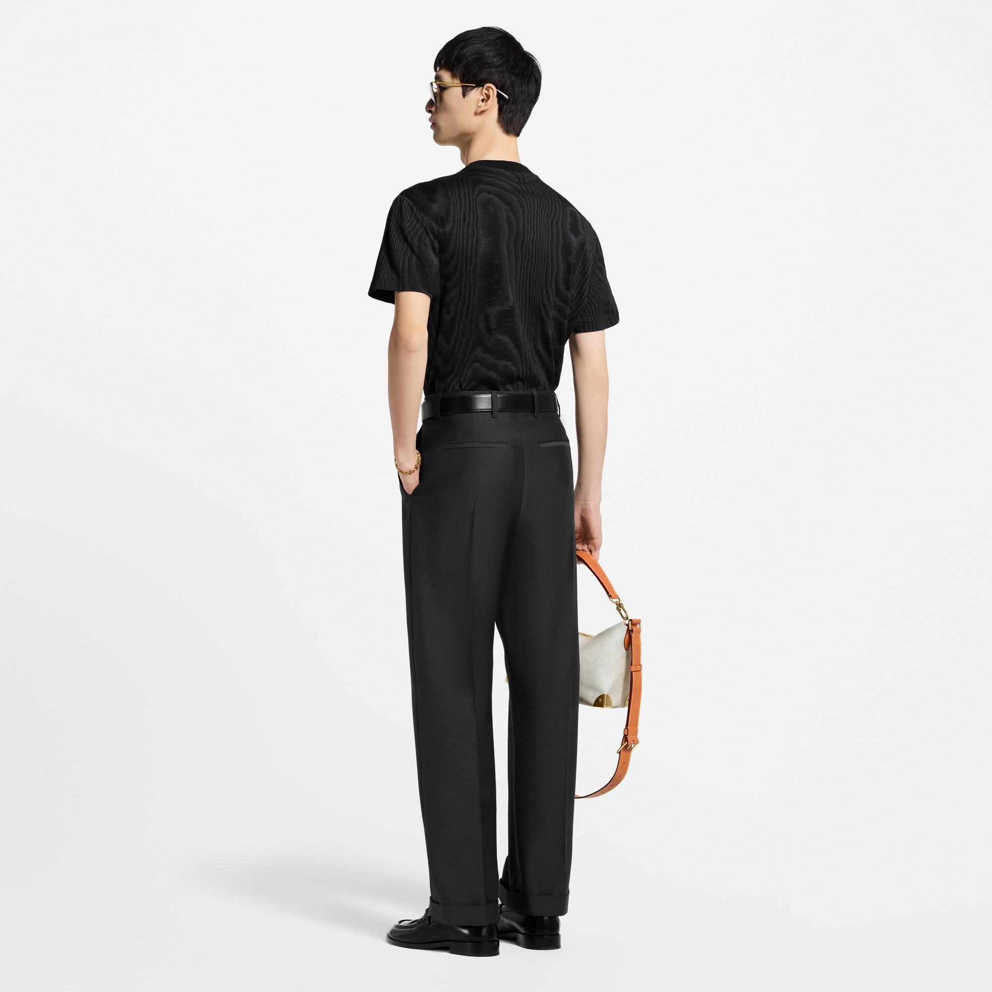 T-Shirt aus Jacquard-Jersey  Herren Ready to Wear T-Shirts und Poloshirts | LOUIS VUITTON (Zoom)