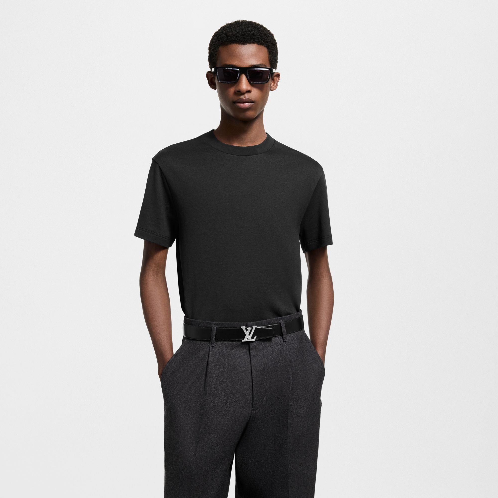 T-Shirt aus Seidengemisch  Herren Ready to Wear T-Shirts und Poloshirts | LOUIS VUITTON (Zoom)
