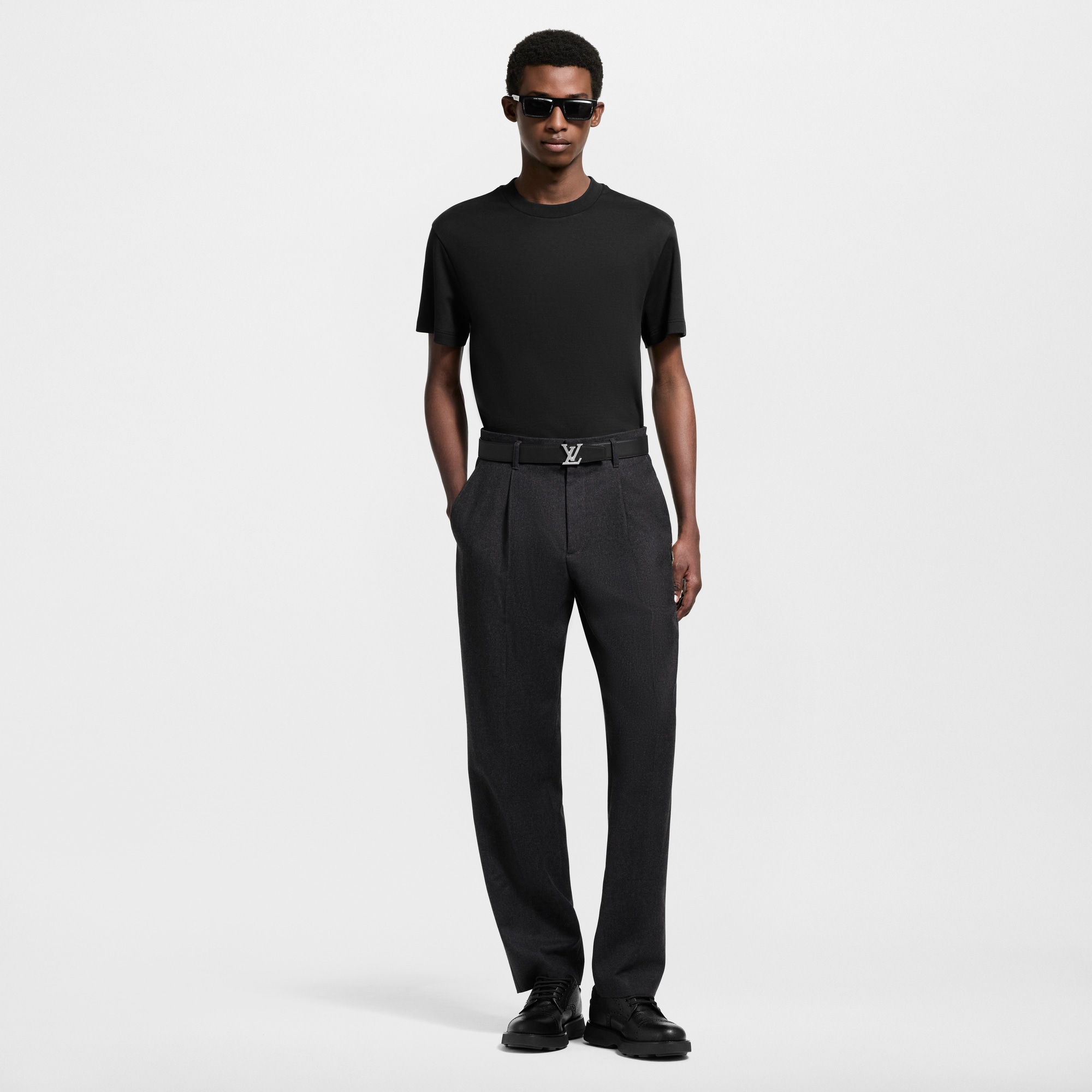 T-Shirt aus Seidengemisch  Herren Ready to Wear T-Shirts und Poloshirts | LOUIS VUITTON (Zoom)