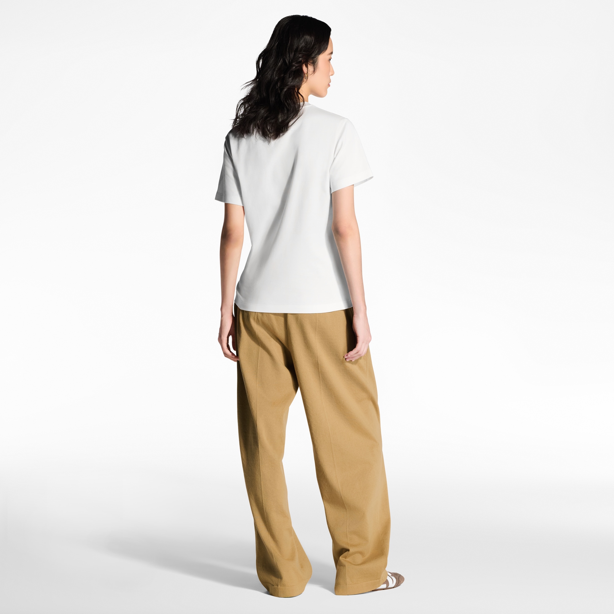 T-Shirt mit Aufnäher samt Papagei  Damen Ready to Wear Tops | LOUIS VUITTON (Zoom)