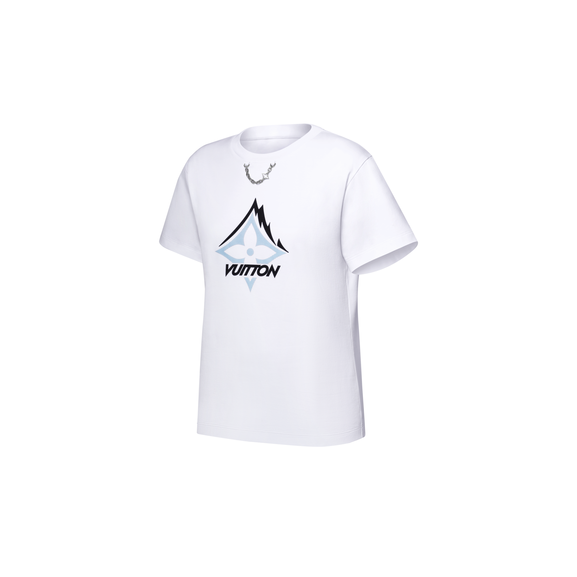T-Shirt mit Berg-Signatur  Damen Ready to Wear Tops | LOUIS VUITTON (Zoom)