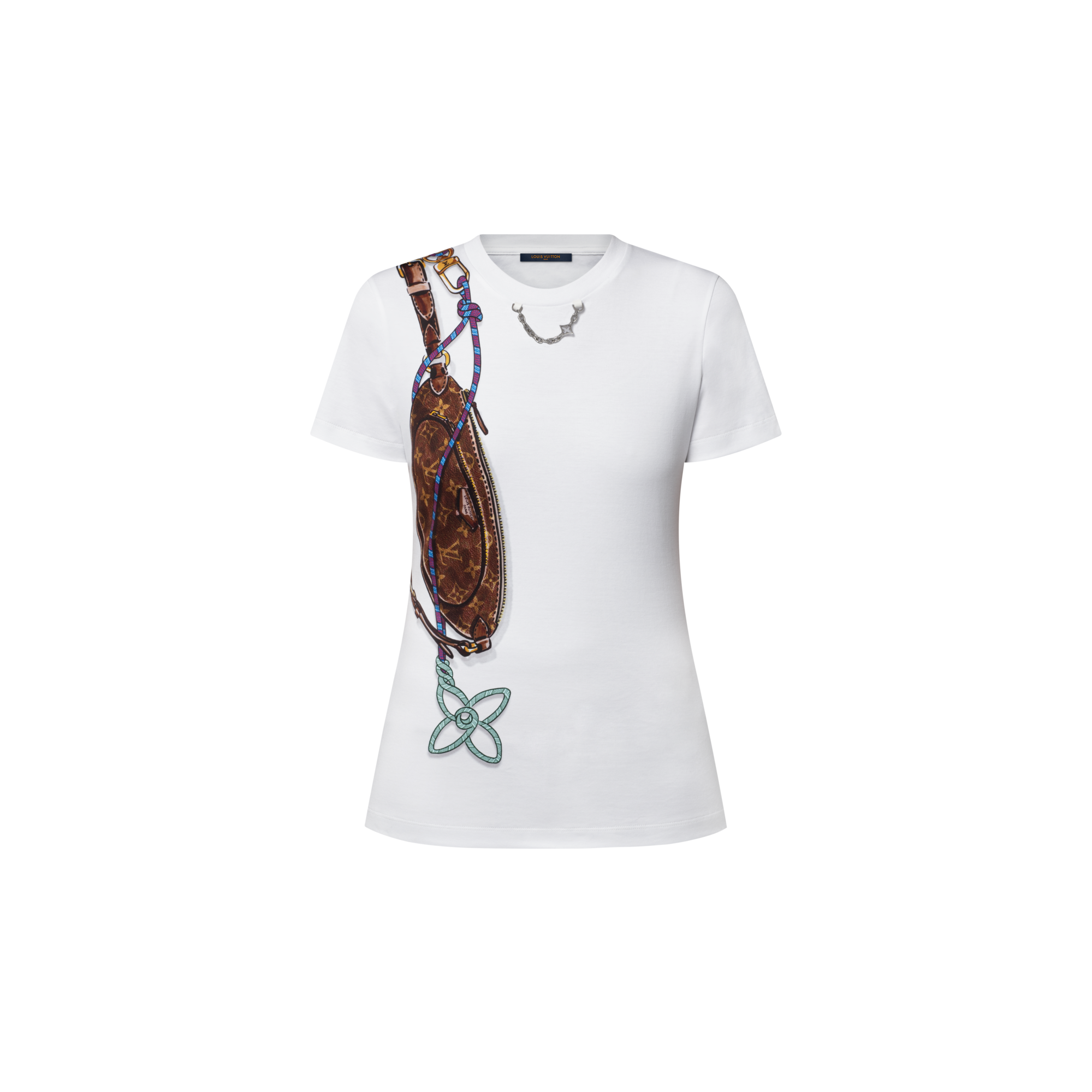 T-Shirt mit Keepit-Motiv  Damen Ready to Wear Tops | LOUIS VUITTON (Zoom)