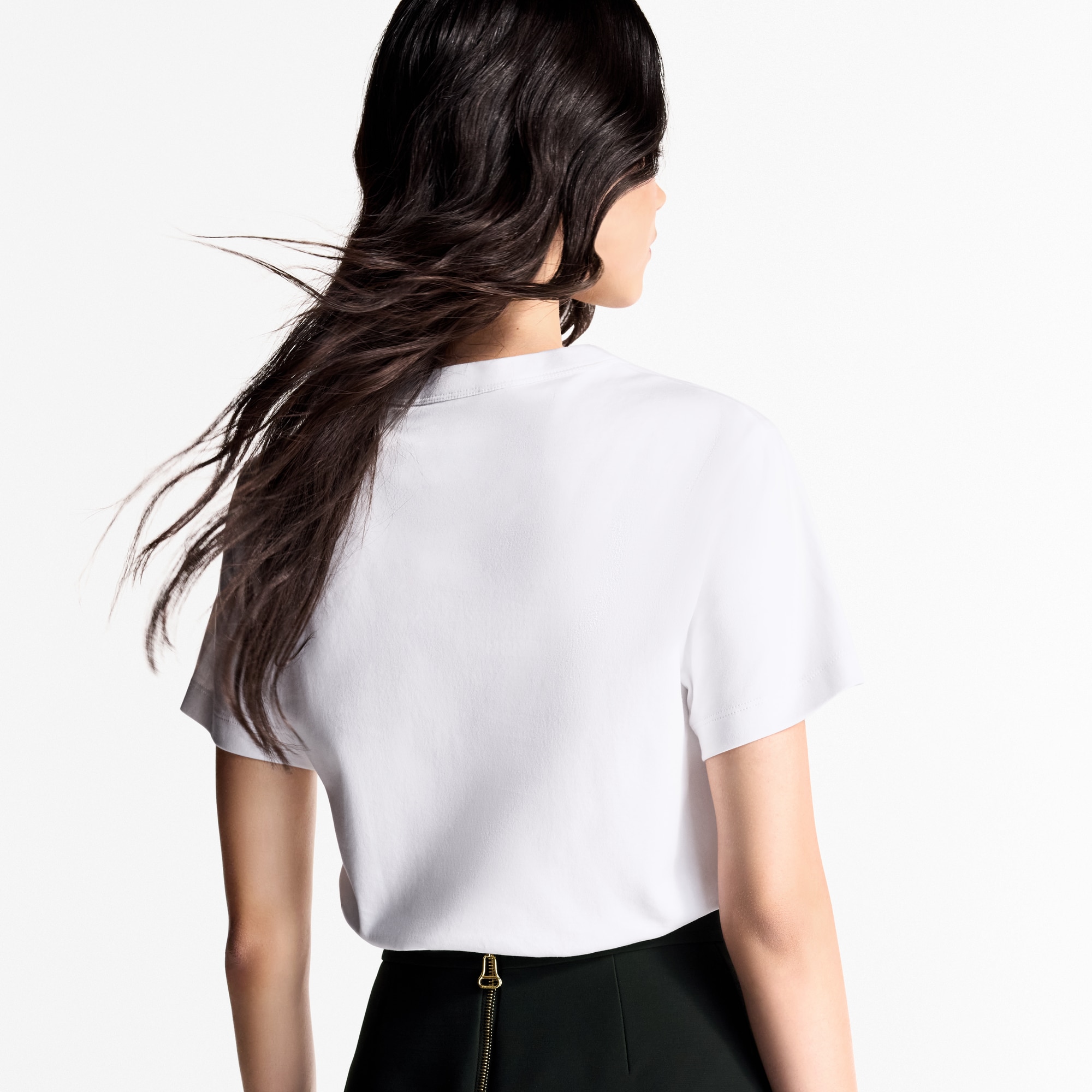 T-Shirt mit LV Stamp  Damen Ready to Wear Tops | LOUIS VUITTON (Zoom)