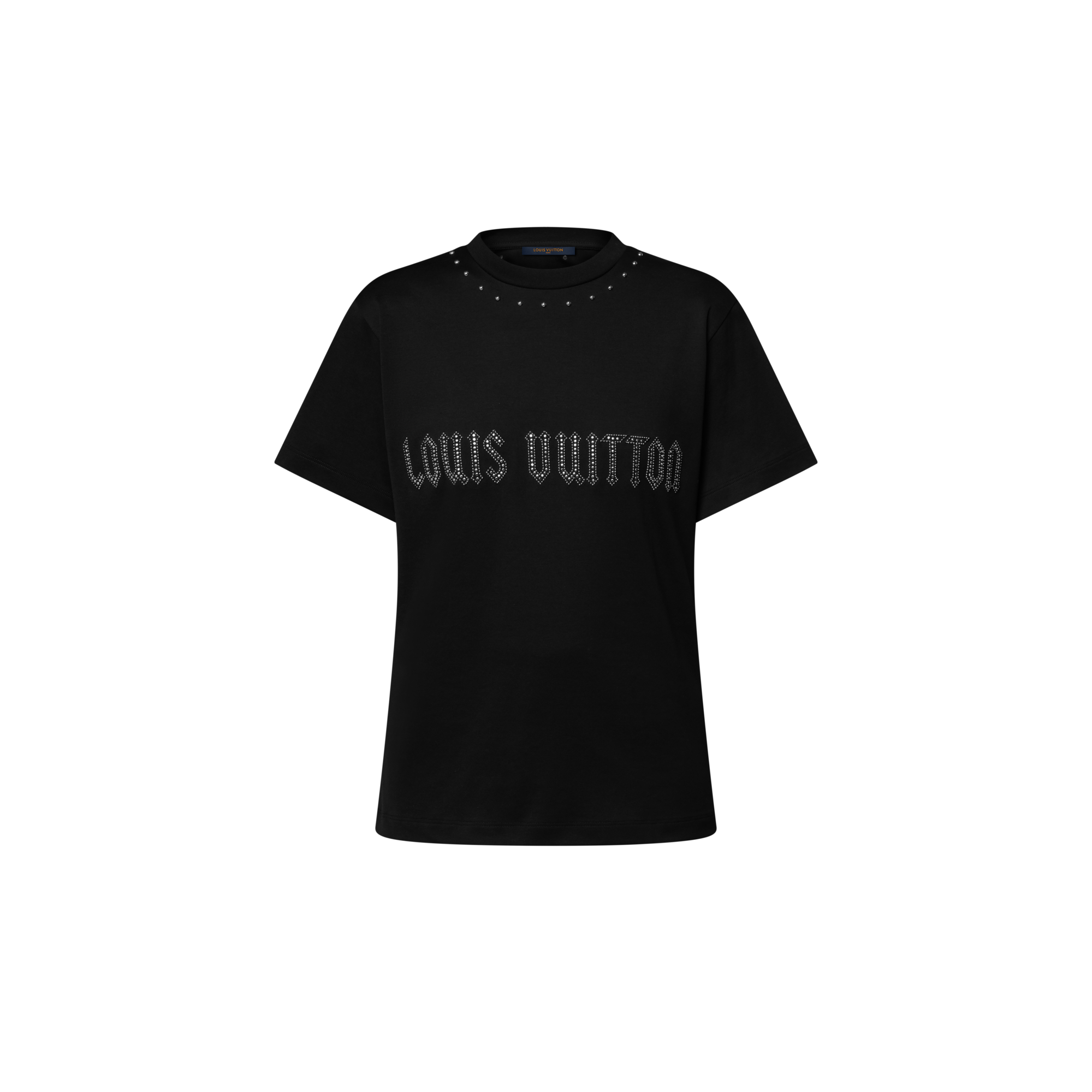 T-Shirt mit Nieten und Monogram-Blüte  Damen Ready to Wear Tops | LOUIS VUITTON (Zoom)