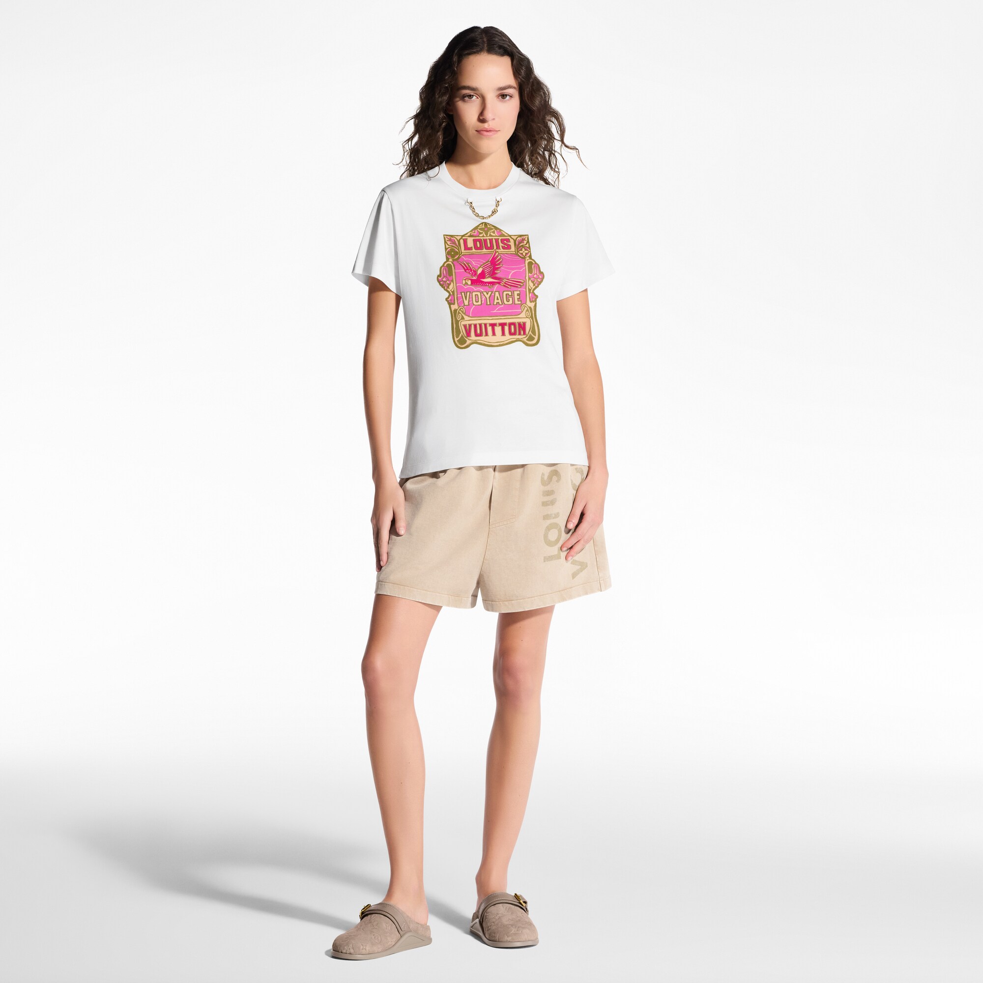 T-Shirt mit Papagei-Motiv  Damen Ready to Wear Tops | LOUIS VUITTON (Zoom)