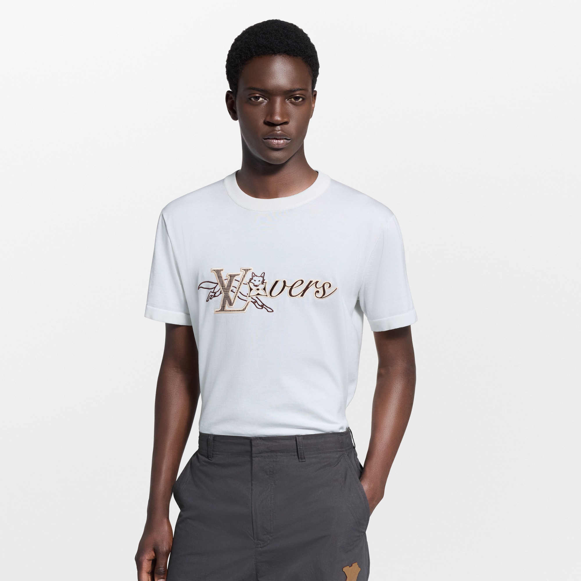 T-Shirt mit Rundhalsausschnitt  Herren Ready to Wear Vollständige Ready to Wear | LOUIS VUITTON (Zoom)