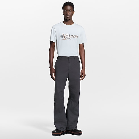 T-Shirt mit Rundhalsausschnitt Herren Ready to Wear Vollständige Ready to Wear | LOUIS VUITTON (Zoom)