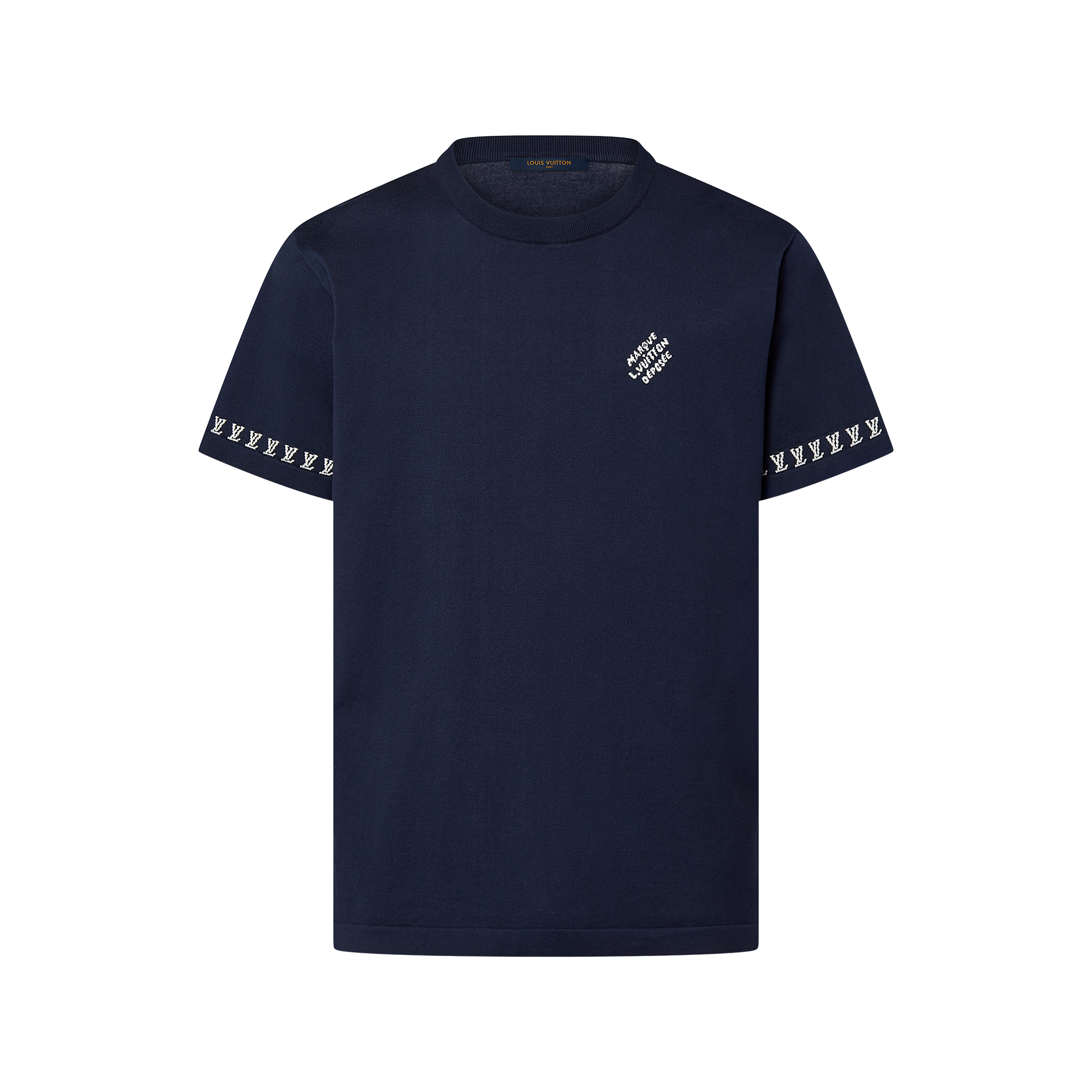 T-Shirt mit Rundhalsausschnitt und Signatur - Herren | LOUIS VUITTON