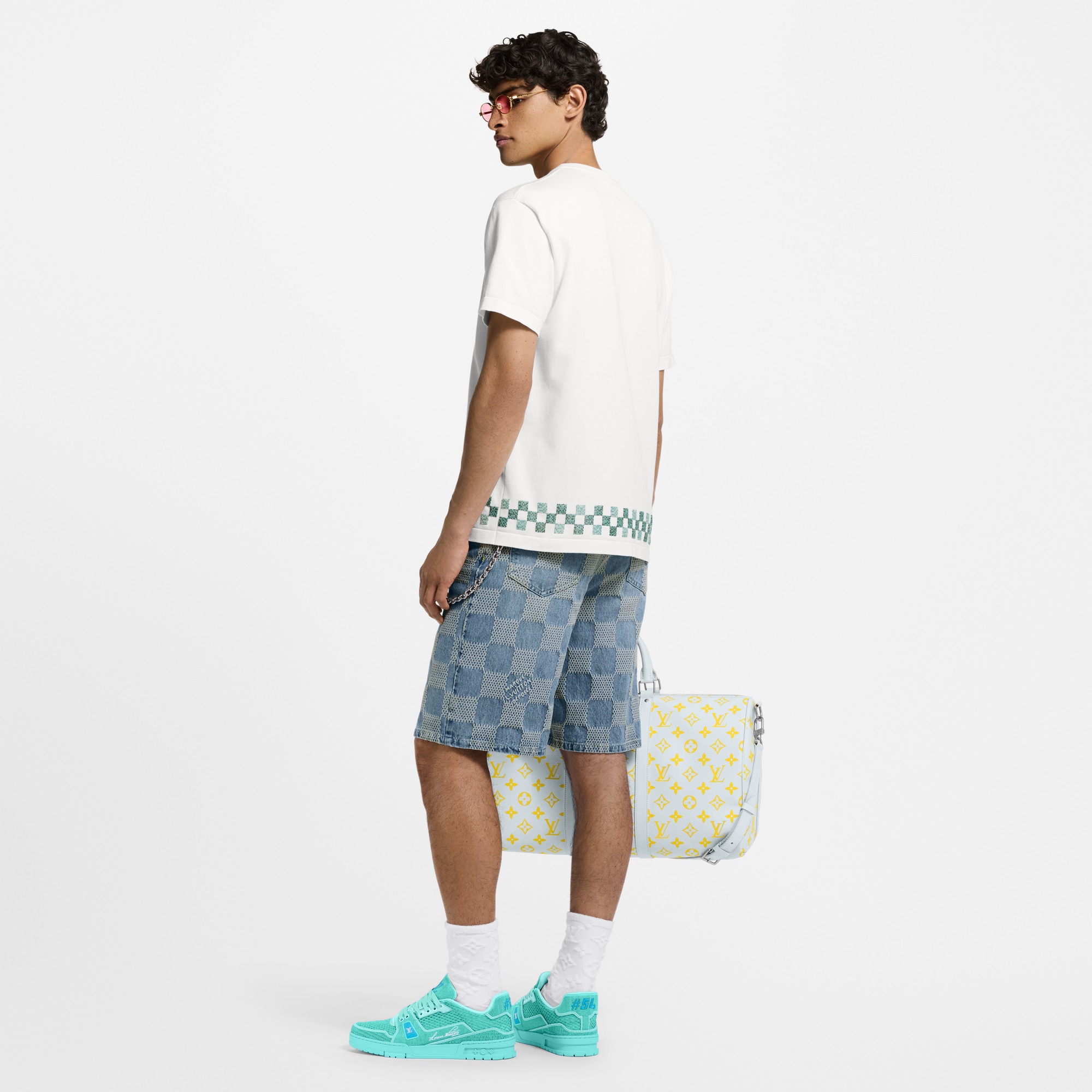 T-Shirt mit Rundhalspullover und Verzierungen  Herren Ready to Wear Strick und Sweatshirts | LOUIS VUITTON (Zoom)