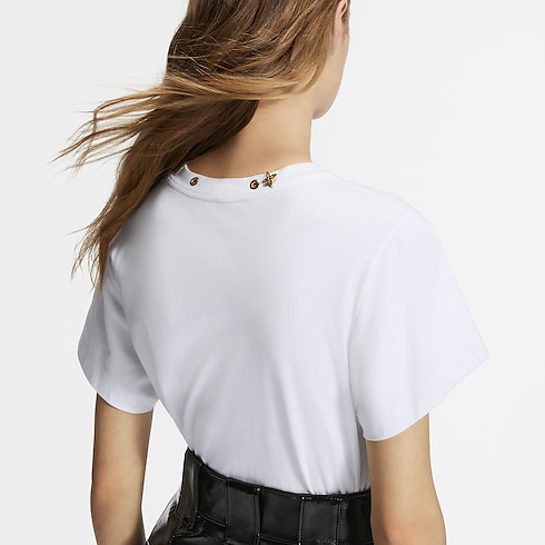 T-Shirt mit Seitenriemen Damen Ready to Wear Tops | LOUIS VUITTON (Zoom)