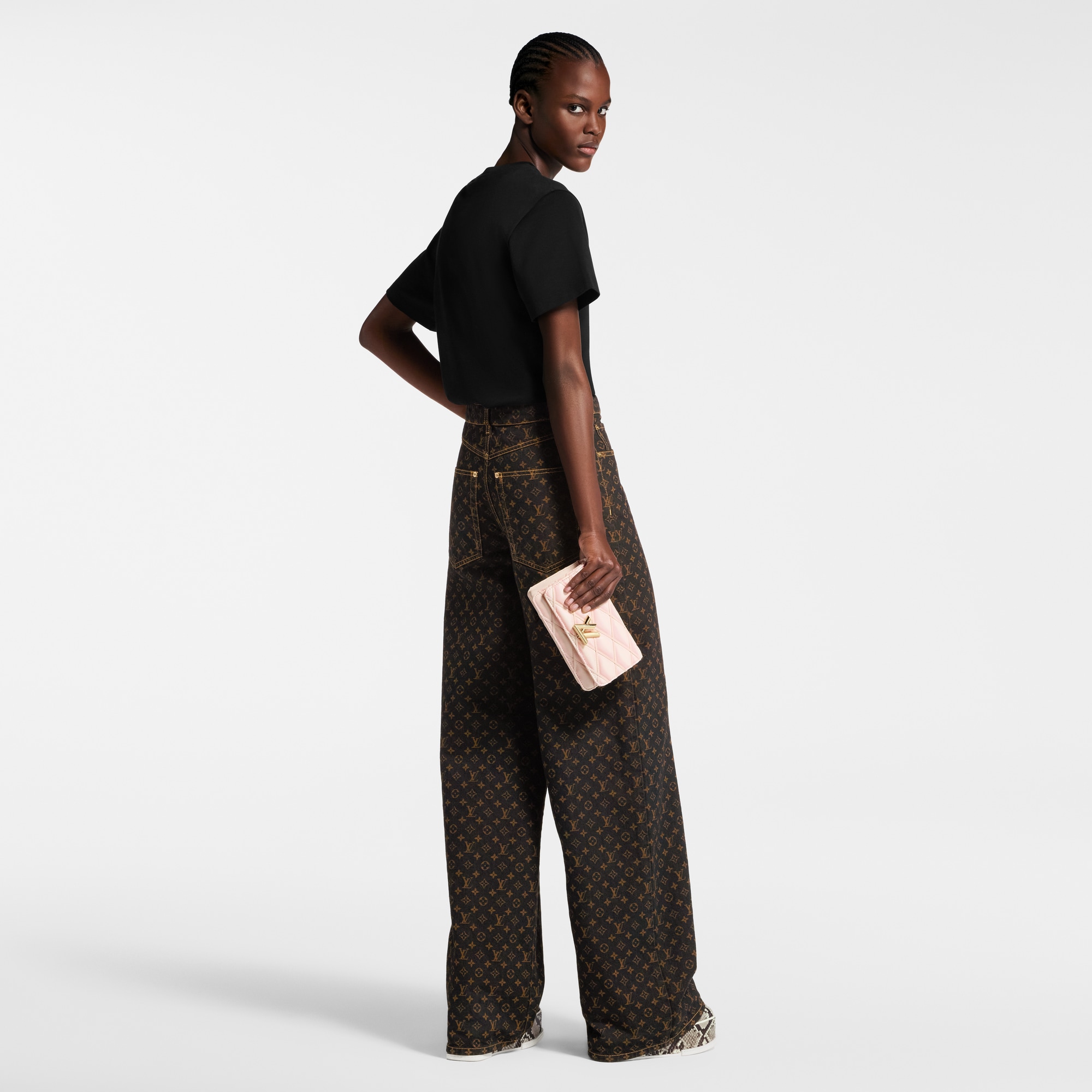 T-Shirt mit Signatur auf der Tasche  Damen Ready to Wear Tops | LOUIS VUITTON (Zoom)
