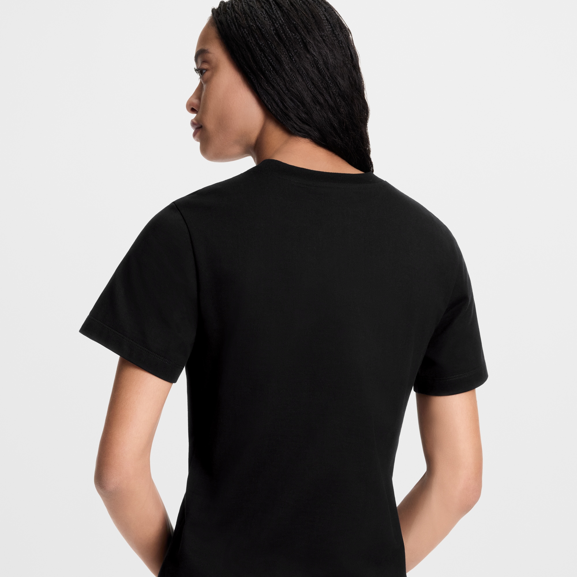 T-Shirt mit Signatur auf der Tasche  Damen Ready to Wear Tops | LOUIS VUITTON (Zoom)