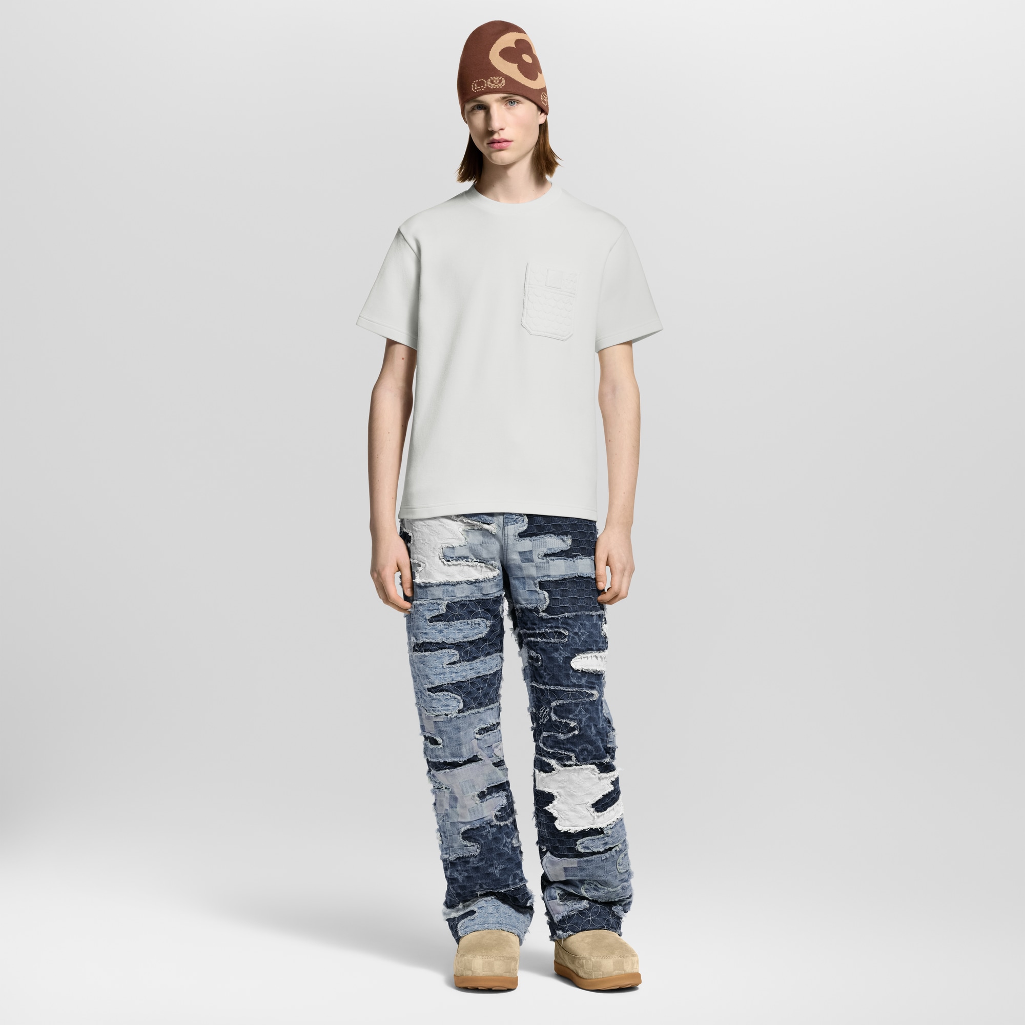 T-Shirt mit Signatur auf der Tasche  Herren Ready to Wear T-Shirts und Poloshirts | LOUIS VUITTON (Zoom)