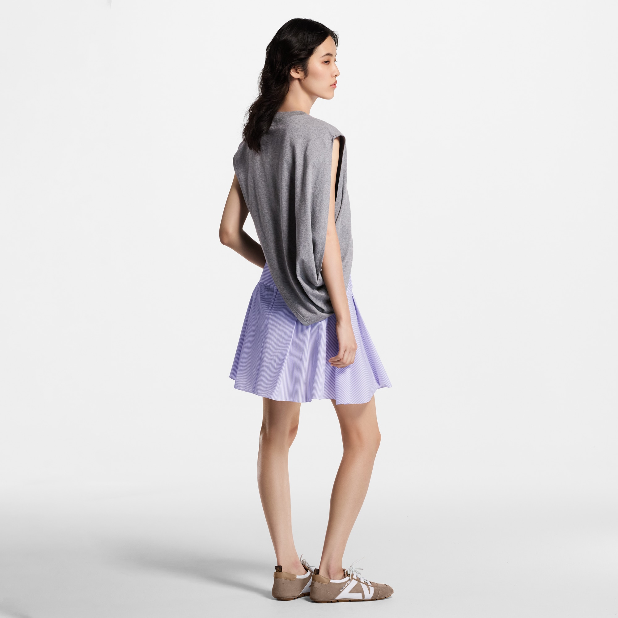 T-Shirt mit Twist-Detail  Damen Ready to Wear Tops | LOUIS VUITTON (Zoom)