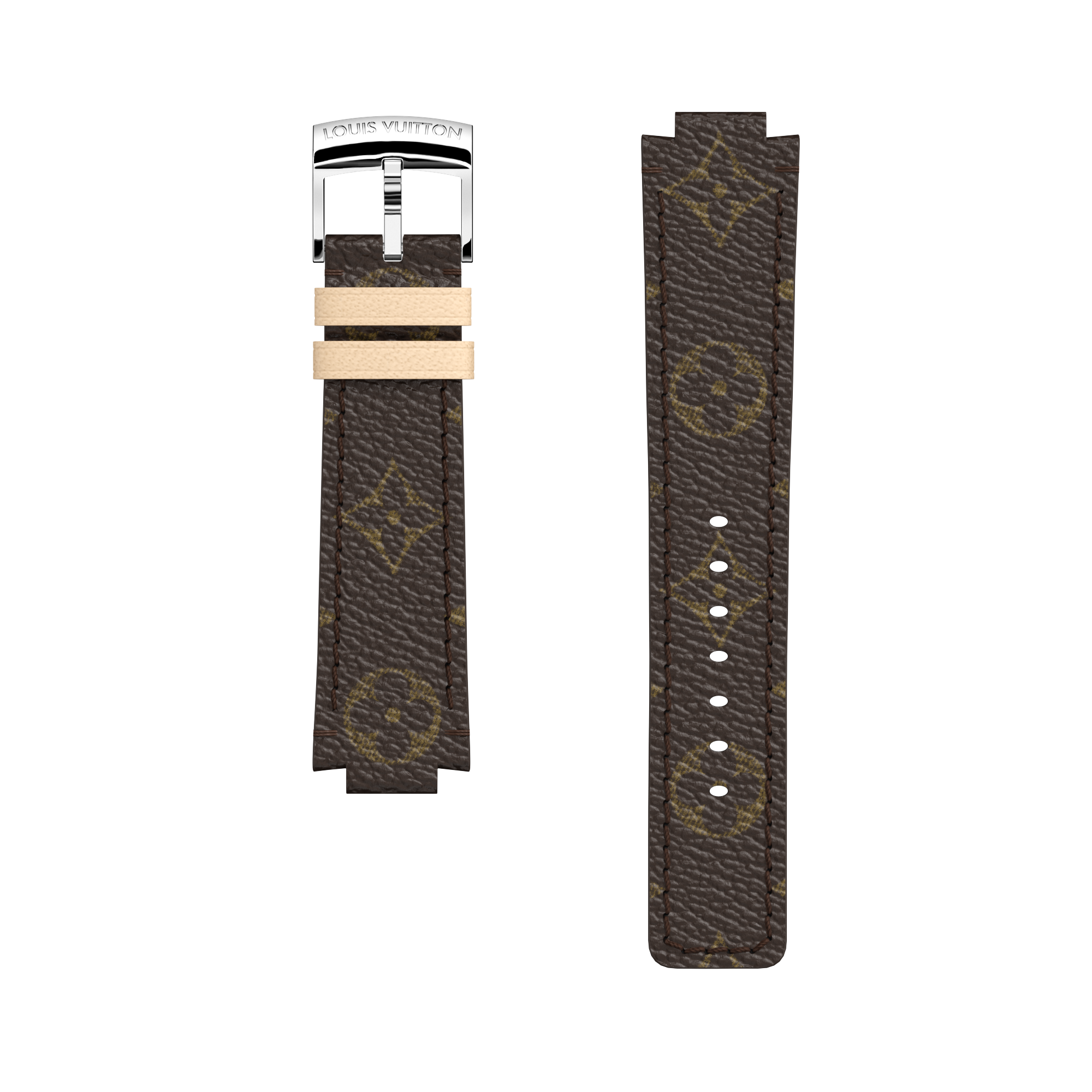 Tambour Armband in Monogram Canvas  Uhren Connected Watches Uhrenarmbänder & Accessoires | LOUIS VUITTON (Zoom)