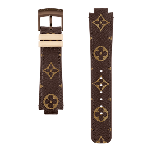 Tambour Armband in Monogram Canvas Uhren Connected Watches Uhrenarmbänder & Accessoires | LOUIS VUITTON (Zoom)