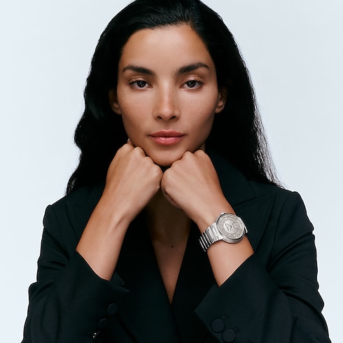 Tambour, Automatikuhrwerk, 40 mm, Edelstahl Uhren Alle Uhren } | LOUIS VUITTON (Zoom)