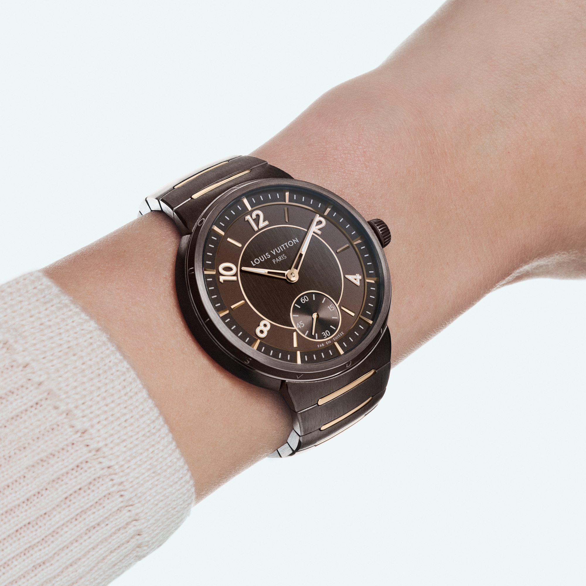 Tambour, Automatikuhrwerk, 40 mm, Keramik und Roségold Alle