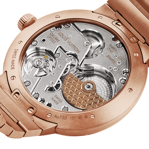 Tambour, Automatikuhrwerk, 40 mm, Rosegold Uhren Alle Uhren } | LOUIS VUITTON (Zoom)